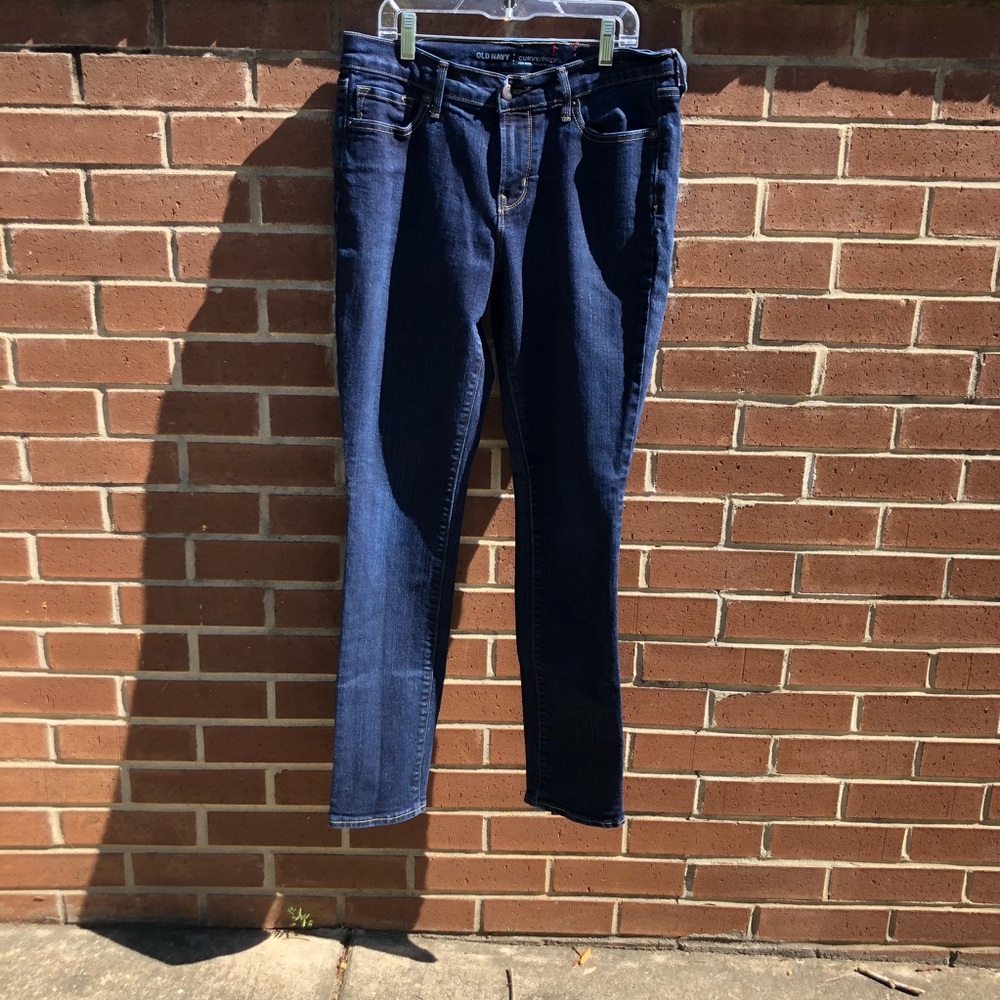 Old Navy Curvy Mid Rise Jeans 8